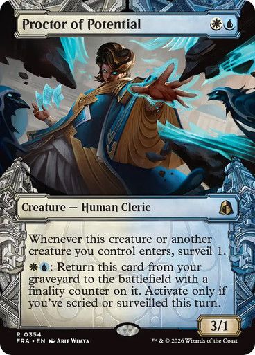 Magic the Gathering Proctor of Potential Showcase Reality Fracture Festival