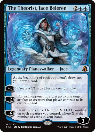 Magic the Gathering The Theorist, Jace Beleren Reality Fracture Festival