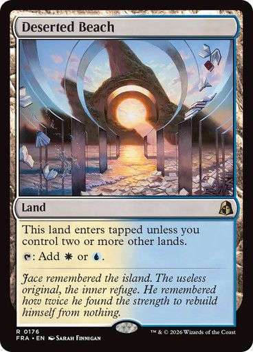 Magic the Gathering Deserted Beach Reality Fracture Greenhills