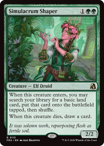 Magic the Gathering Simulacrum Shaper Reality Fracture Greenhills