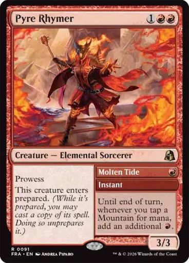 Magic the Gathering Pyre Rhymer Reality Fracture Greenhills