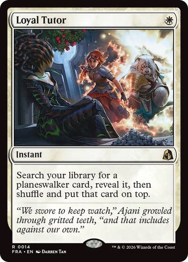 Magic the Gathering Loyal Tutor Reality Fracture Greenhills