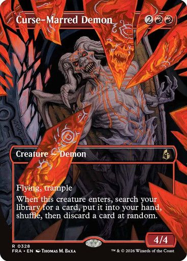 Magic the Gathering Curse-Marred Demon Reality Fracture Greenhills