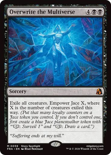 Magic the Gathering Overwrite the Multiverse Reality Fracture Greenhills