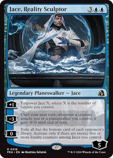 Magic the Gathering Jace, Reality Sculptor Reality Fracture Greenhills
