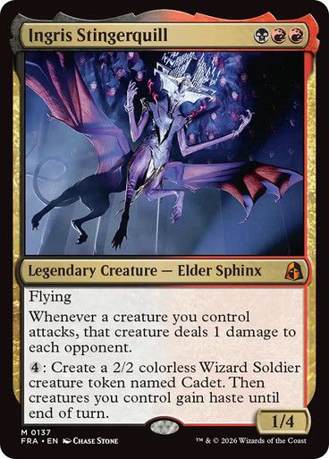 Magic the Gathering Ingris Stingerquill Reality Fracture Glorietta 2