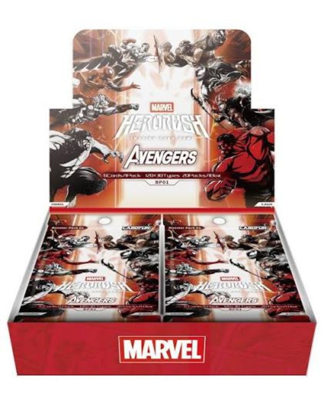 Marvel TCG Hero Rush BP01 Booster Box