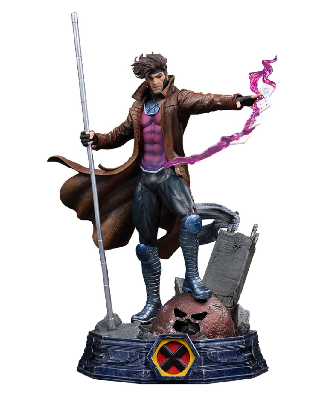 PRE-ORDER Iron Studios Gambit Unleashed - X-Men - Art Scale 1/10
