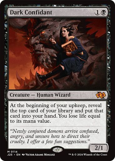 Magic the Gathering Dark Confidant Foundations Jumpstart Greenhills