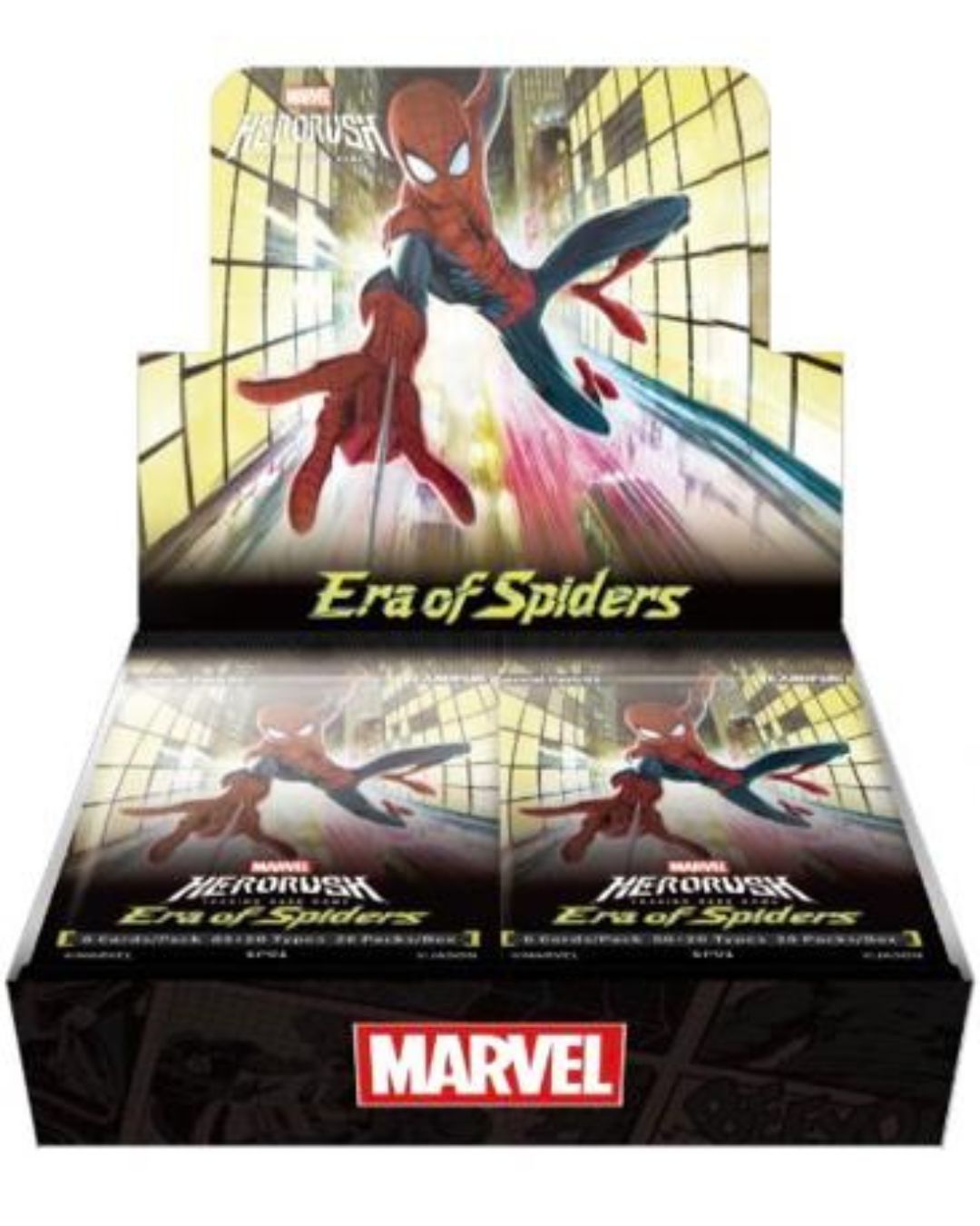 PRE-ORDER Marvel TCG Hero Rush SP01 Era of Spiders Booster Box