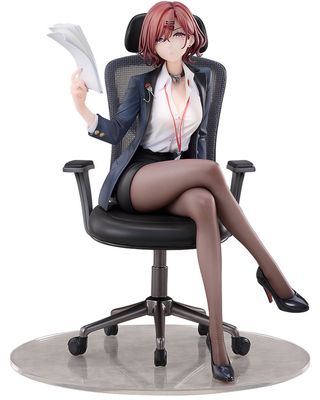 PRE-ORDER Good Smile The Idolmaster Shiny Color x Mahjong Soul - SSR Figure Madoka Higuchi Effortless Work Ver. 1/7th Scale Figure