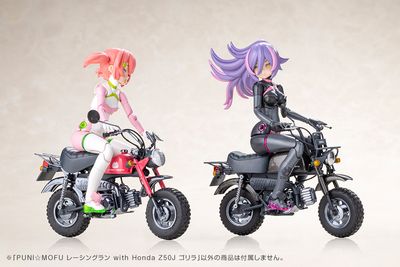 PRE-ORDER Kotobukiya Megami Device Puni Mofu Racing Lang with Honda Z50J Gorilla Plastic Model Kit