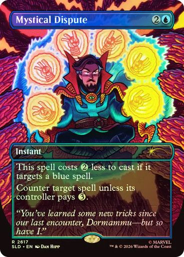 Magic the Gathering Mystical Dispute Foil Marvel Secret Lair Festival