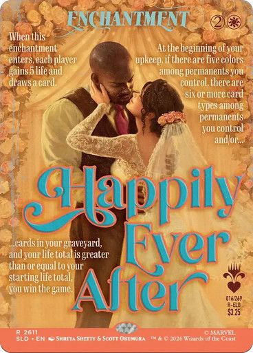 Magic the Gathering Happily Ever After Marvel Secret Lair Festival