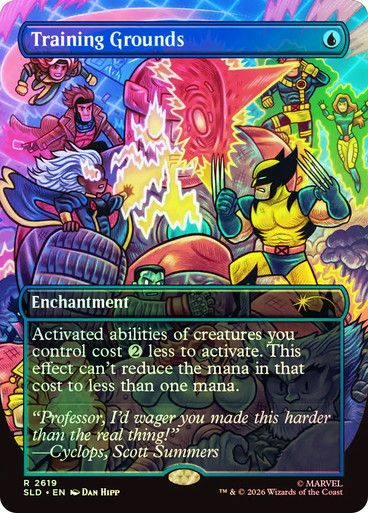 Magic the Gathering Training Grounds Foil Marvel Secret Lair Festival
