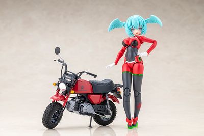 PRE-ORDER Kotobukiya Megami Device PUNI MOFU Racing Xiao with Honda Z50J Gorilla Plastic Model Kit