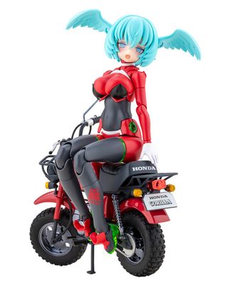 PRE-ORDER Kotobukiya Megami Device PUNI MOFU Racing Xiao with Honda Z50J Gorilla Plastic Model Kit