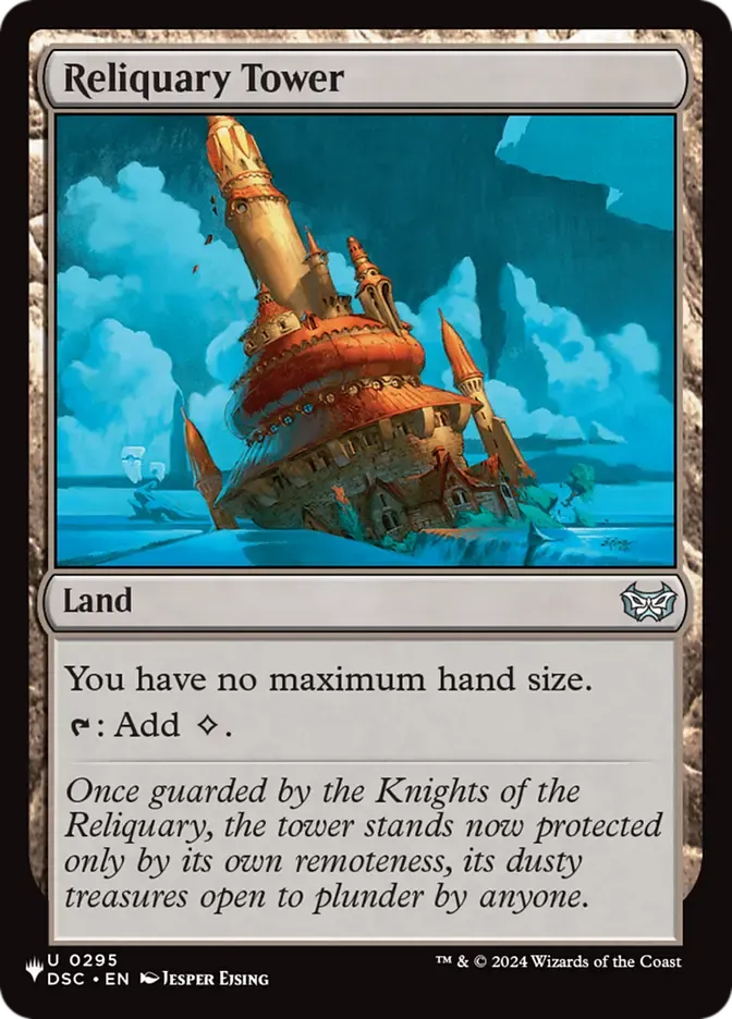 Magic the Gathering Reliquary Tower The List Greenhills
