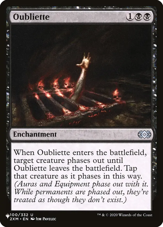 Magic the Gathering Oubliette The List Greenhills
