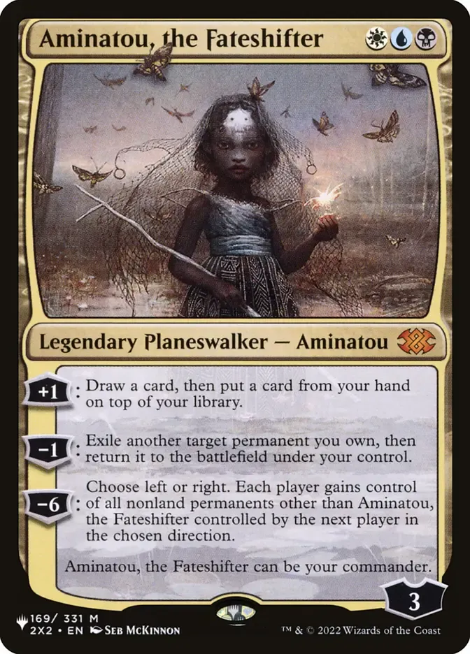 Magic the Gathering Aminatou, the Fateshifter The List Greenhills