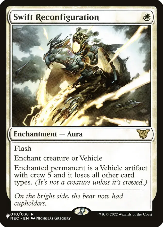 Magic the Gathering Swift Reconfiguration The List Greenhills