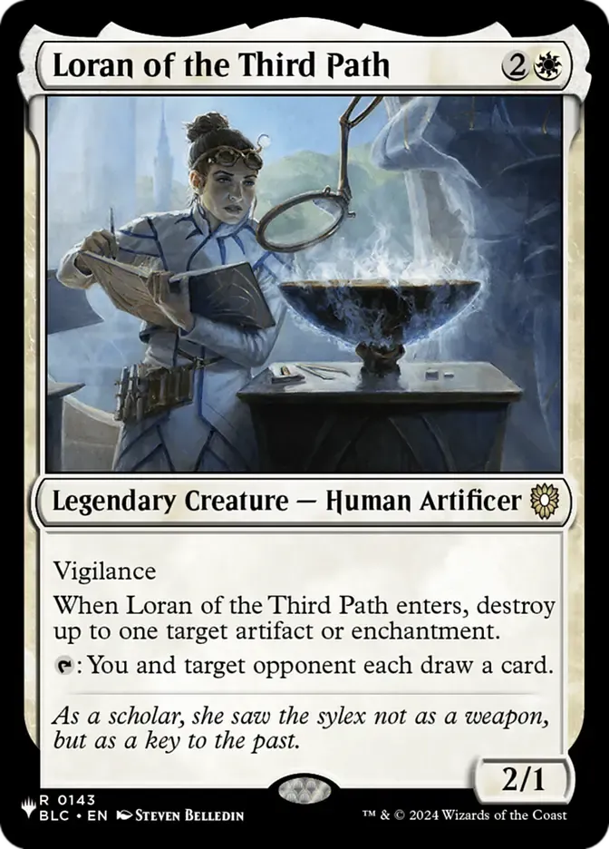 Magic the Gathering Loran of the Third Path The List Greenhills