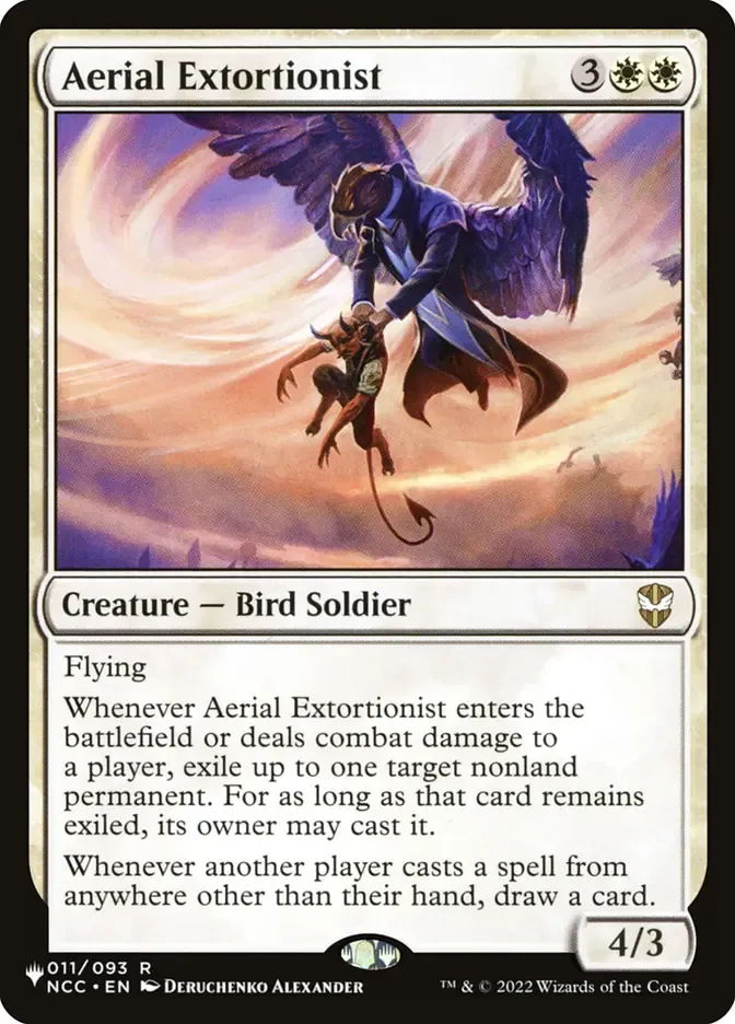 Magic the Gathering Aerial Extortionist The List Greenhills