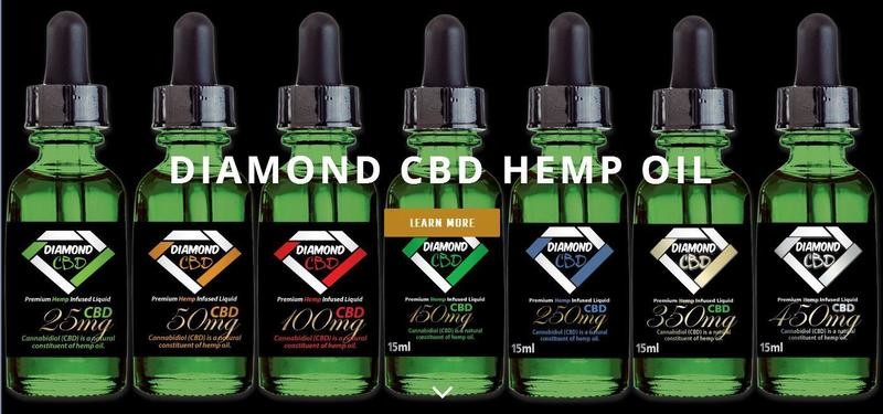 Diamond CBD Hemp Oil Sublingual or Vape