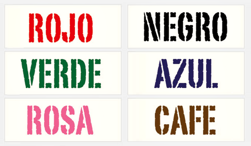 Color de Letra