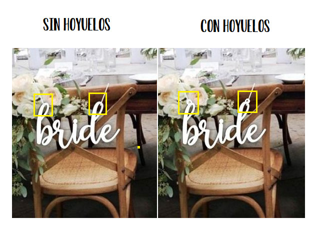 Letreros para Sillas