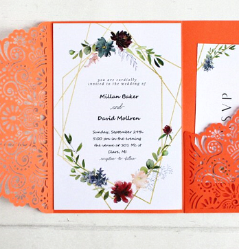 Invitación Personalizada Gobea (45 colores)