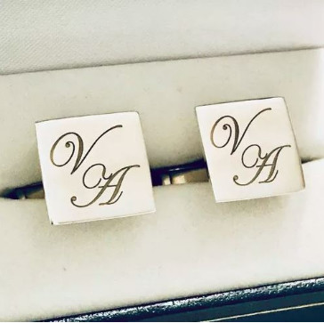 Mancuernillas Personalizadas en Plata Facundo
