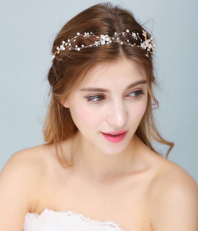 Tiara Naza (Dorado, Plata y Oro Rosa)