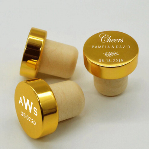 Recuerdos de Tapón para Botella de Vino Lumina (Set 50-100 unidades)
