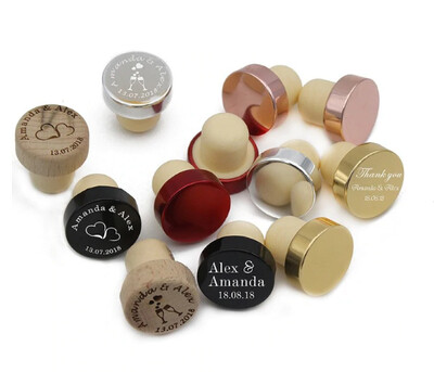 Recuerdos de Tapón para Botella de Vino Lua (Set 50-100 unidades)