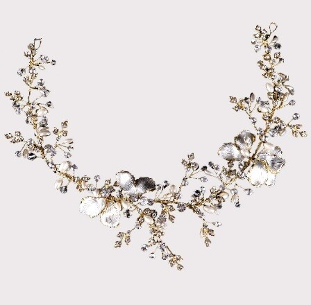 Tiara Vilma (Dorado y Plata)