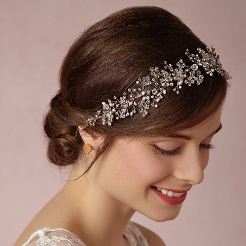 Tiara Varena (Dorado y Plata)