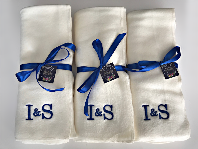 Frazadas/Cobijas Personalizadas (Set de 50-150 unidades)