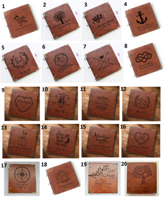 Libro de Firmas Personalizado Fedobroba (Varios Modelos)