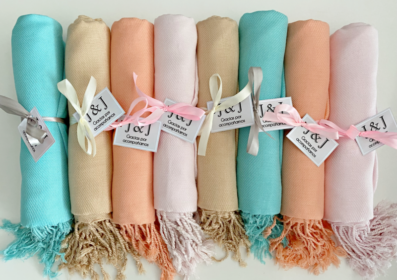 Pashminas / Chalinas Viscosas (Set de 10-200 unidades)