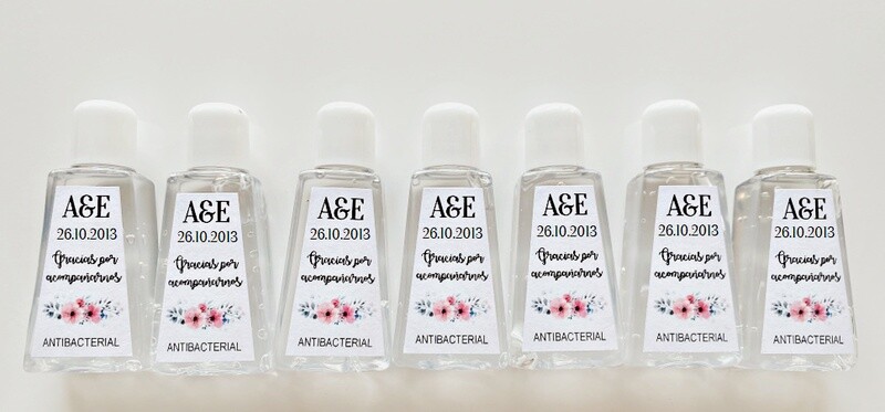 Gel Antibacterial  (Set de 10-200 unidades)