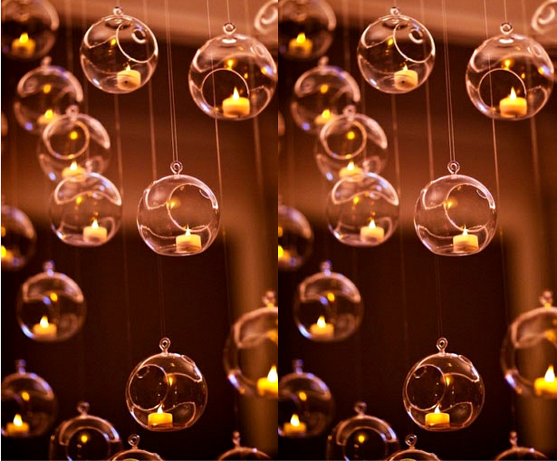 Burbujas-Burbuluz Colgantes de Vidrio / Set de 20-30-50 unidades