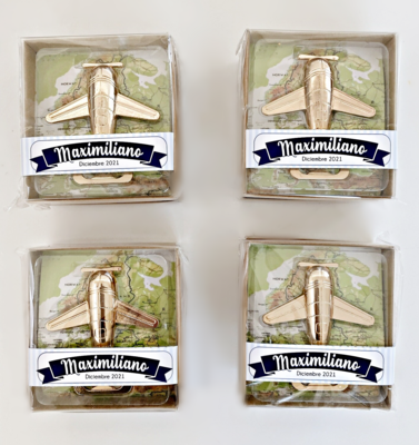 Recuerdos Destapadores Baby Avioneta (Set 10-100 unidades)