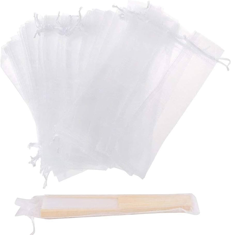 Bolsitas de Organza para Abanicos (Set de 24-250 unidades)