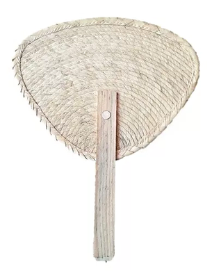 Abanicos Hoja de Palma Tejido / Flat Palm Mexican Knitted Fans (Set de 30-50 unidades)