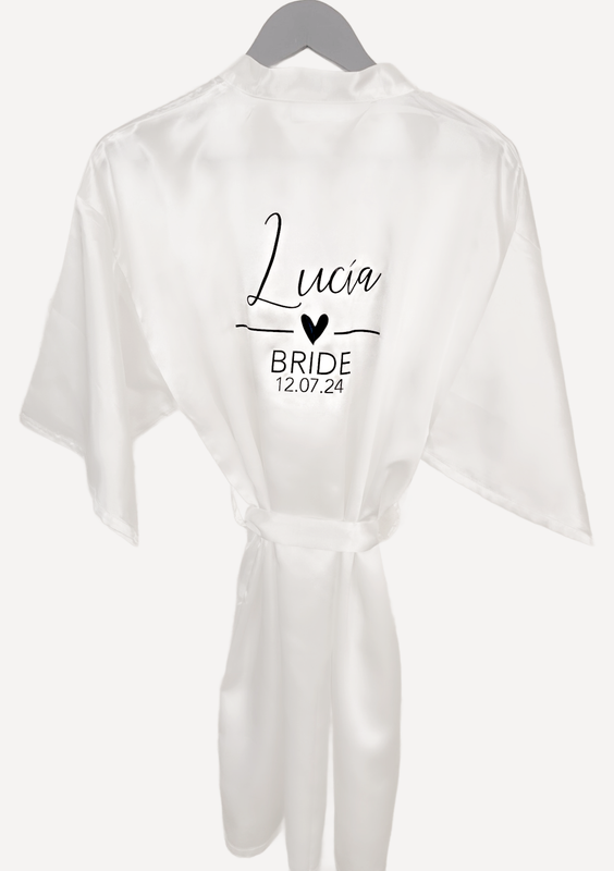Bata Novia y Damas Personalizada