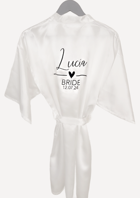 Bata Novia y Damas Personalizada