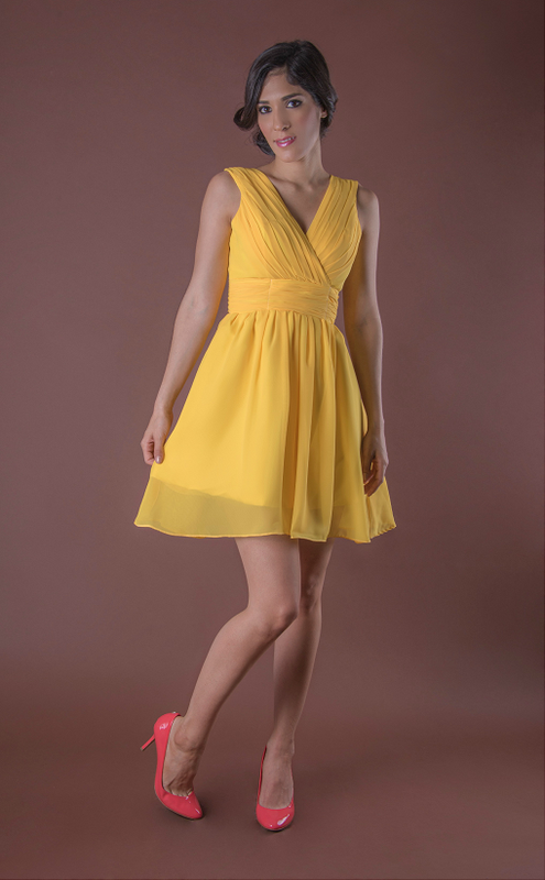 Vestido de Dama Abima