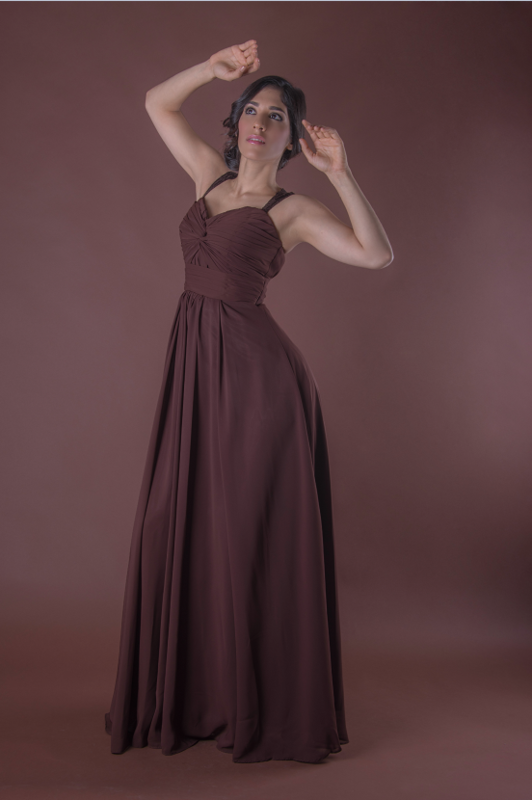 Vestido de Dama Aida