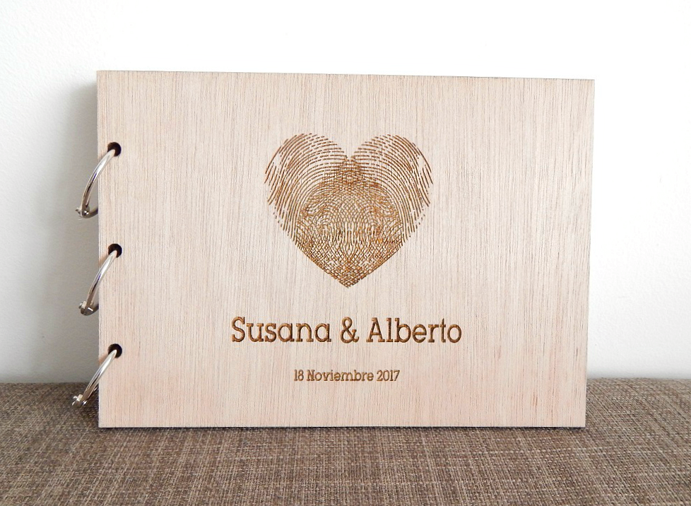 Libro de Firmas Personalizado Frida